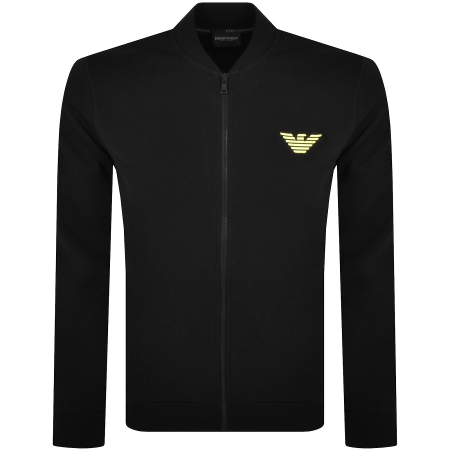 Boss bodywear lounge full zip sweatshirt black on sale